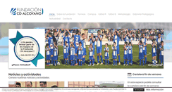 Desktop Screenshot of fundaciocdalcoyano.com